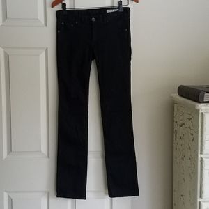 Rag & Bone 26 Black Pants Actual 29.5"x31.5" Excel